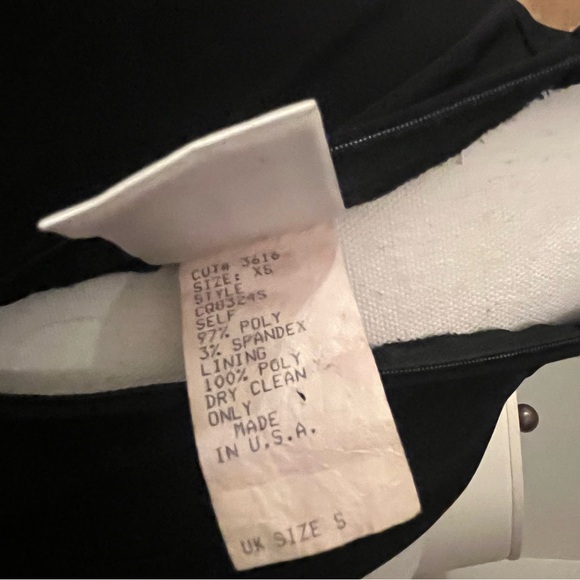 Tadashi Shoji Little Black Dress High Neck Tie Tiered Cocktail LBD XS - Picture 10 of 11